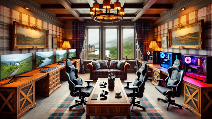 Impact of scottish hotel atmosphere on gaming